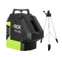 Комплект: лазерный уровень RGK PR-81G + штатив RGK LET-170